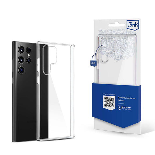 Fodral till Samsung Galaxy S24 Ultra S928, 3MK, Klar, Transparent