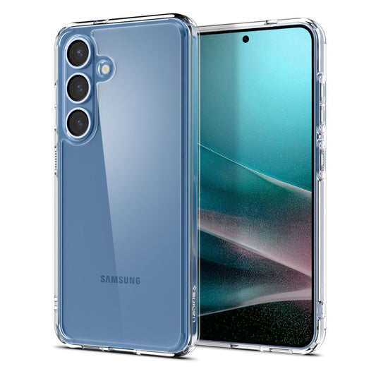 Skyddsfodral för Samsung Galaxy S25 S931, Spigen, Ultra Hybrid, Transparent ACS09006