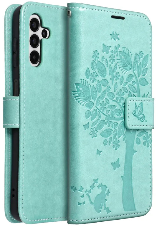 Fodral för Samsung Galaxy A13 A137 / A13 A135, OEM, MEZZO Tree, Grön