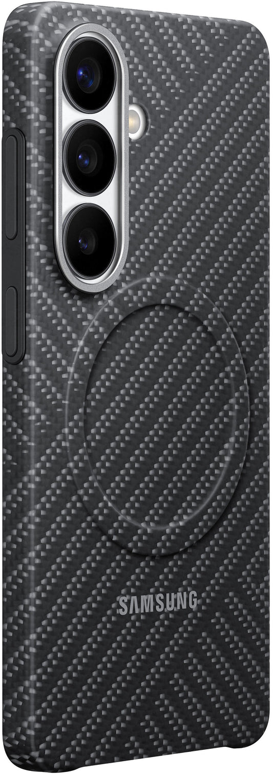 Fodral för Samsung Galaxy S26 S942, Carbon Magnet Case, Grå EF-KS942SSEGWW