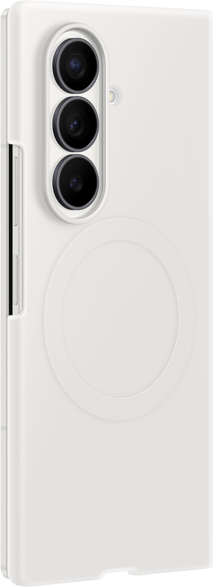Fodral för Samsung Galaxy Z Fold8 Ultra F976, Silicone Magnet Case, Vit EF-EF976CWEGWW