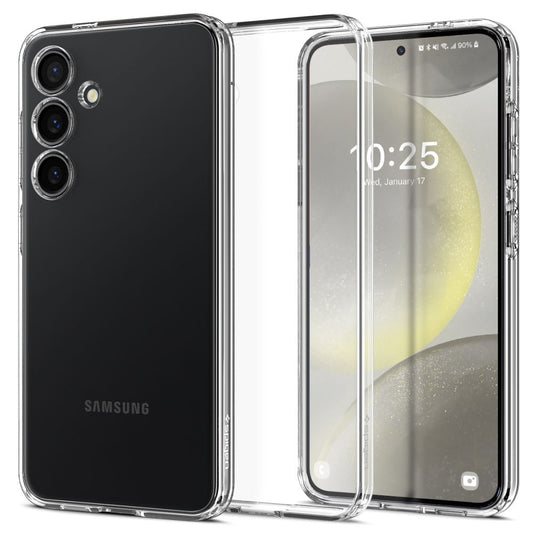 Fodral till Samsung Galaxy S24 S921, Spigen, Liquid Crystal, Transparent