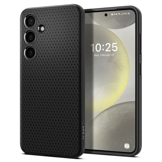 Fodral till Samsung Galaxy S24 S921, Spigen, Liquid Air, Svart