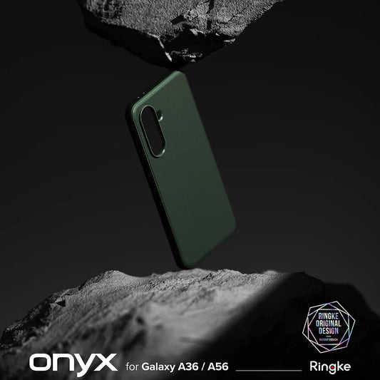 Skyddsfodral för Samsung Galaxy A56 A566 / A36 A366, Ringke, Onyx, Grön