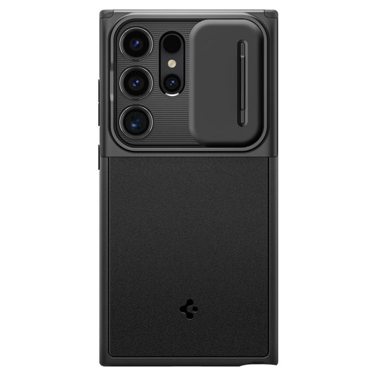 Fodral för Samsung Galaxy S24 Ultra S928, Spigen, OPTIK ARMOR, Svart ACS07313