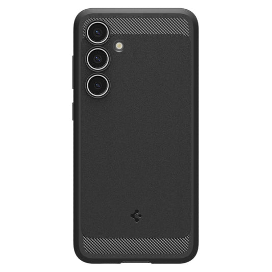 Fodral till Samsung Galaxy S24 FE S721, Spigen, Rugged Armour, Svart ACS08578