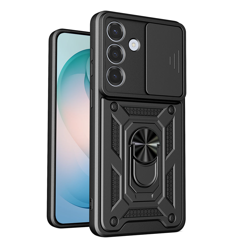 Fodral för Samsung Galaxy S26 Plus S947, Techsuit, CamShield, Svart