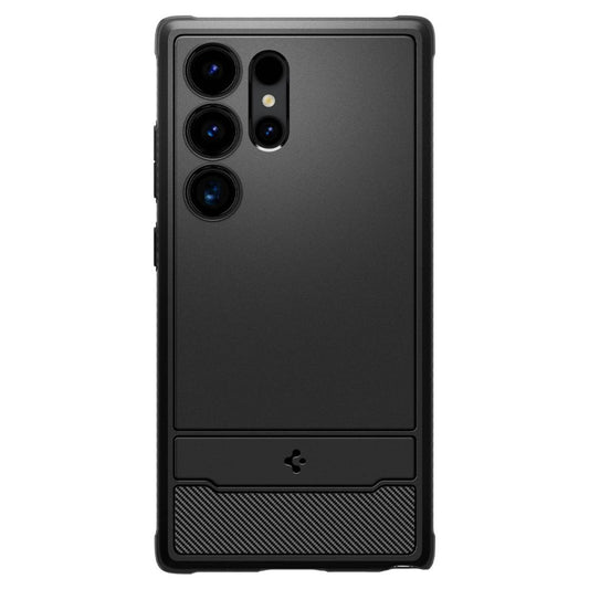 Fodral till Samsung Galaxy S24 Ultra S928, Spigen, Rugged Armour, Svart ACS07286