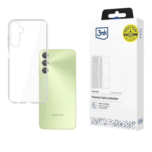 Fodral för Samsung Galaxy A05s A057, 3MK, Klar, Transparent