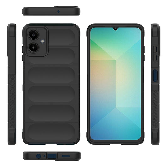 Fodral för Samsung Galaxy A06 A065, Techsuit, Magic Shield, Svart