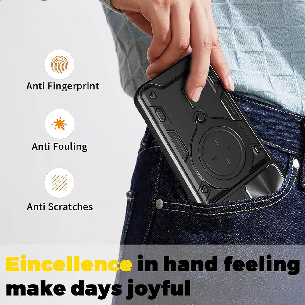 Fodral för Samsung Galaxy A07 4G A075, Techsuit, CamGuard Pro, Rosa