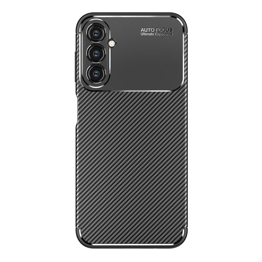 Fodral för Samsung Galaxy A14 A145 / A14 5G A146, Techsuit, CarbonFiber, Svart