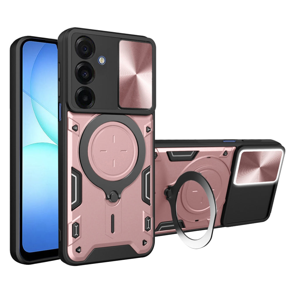 Fodral för Samsung Galaxy A17 5G A176, Techsuit, CamGuard Pro, Rosa Guld