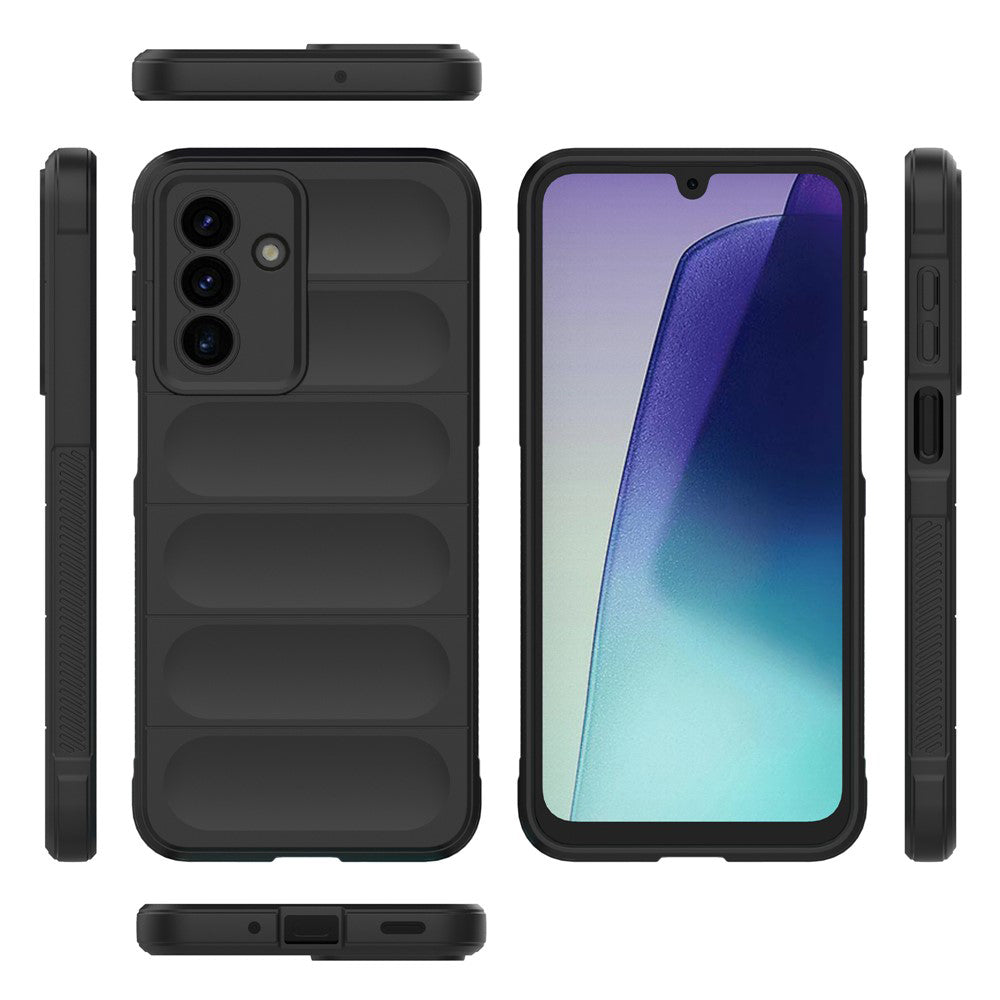 Fodral för Samsung Galaxy A17 5G, Techsuit, Magic Shield, Svart