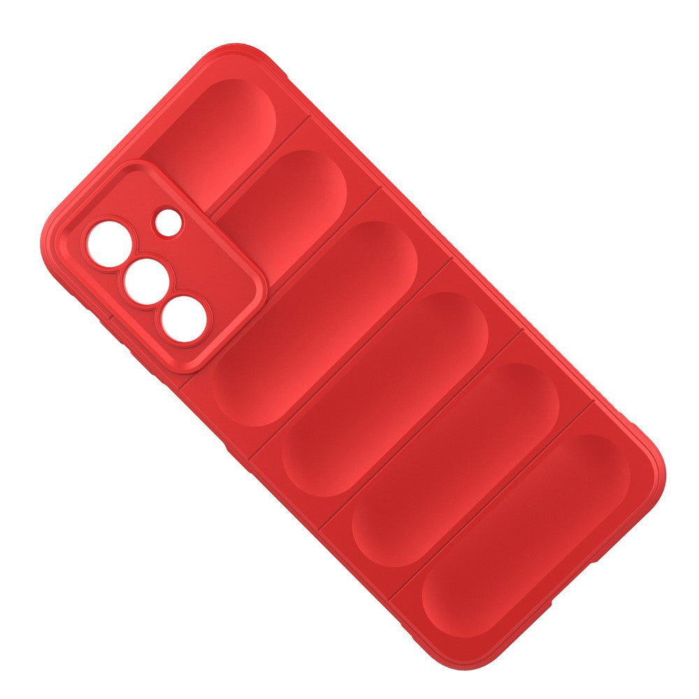 Fodral för Samsung Galaxy A17 5G, Techsuit, Magic Shield, Röd
