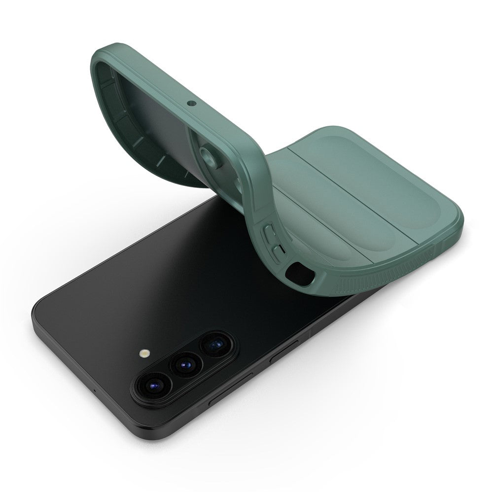 Fodral för Samsung Galaxy A17 5G, Techsuit, Magic Shield, Grön