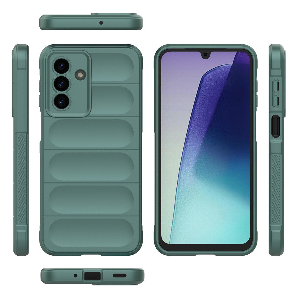 Fodral för Samsung Galaxy A17 5G, Techsuit, Magic Shield, Grön