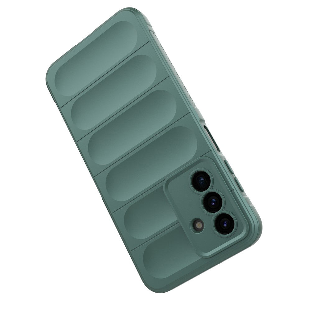 Fodral för Samsung Galaxy A17 5G, Techsuit, Magic Shield, Grön