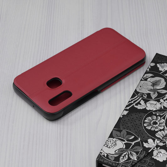 Fodral för Samsung Galaxy A20e A202, Techsuit, eFold, Röd