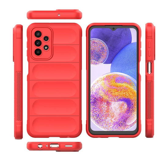 Fodral för Samsung Galaxy A23 5G A236 / A23 A235, Techsuit, Magic Shield, Svart