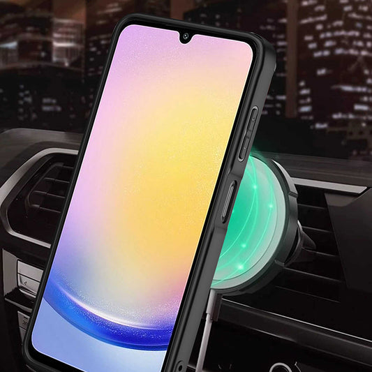 Fodral för Samsung Galaxy A25 A256, Techsuit, RuggedCam, Grå