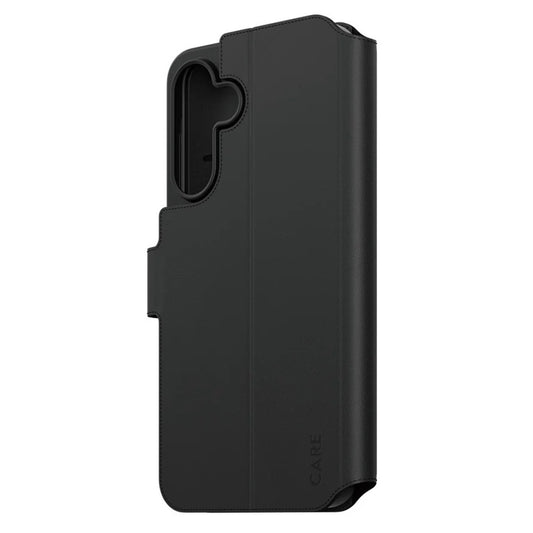 Fodral för Samsung Galaxy A26 A266, PanzerGlass, Care Feature Kickstand Wallet, Svart