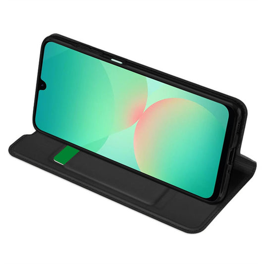 Fodral för Samsung Galaxy A26 A266, Techsuit, Magskin Book, Svart