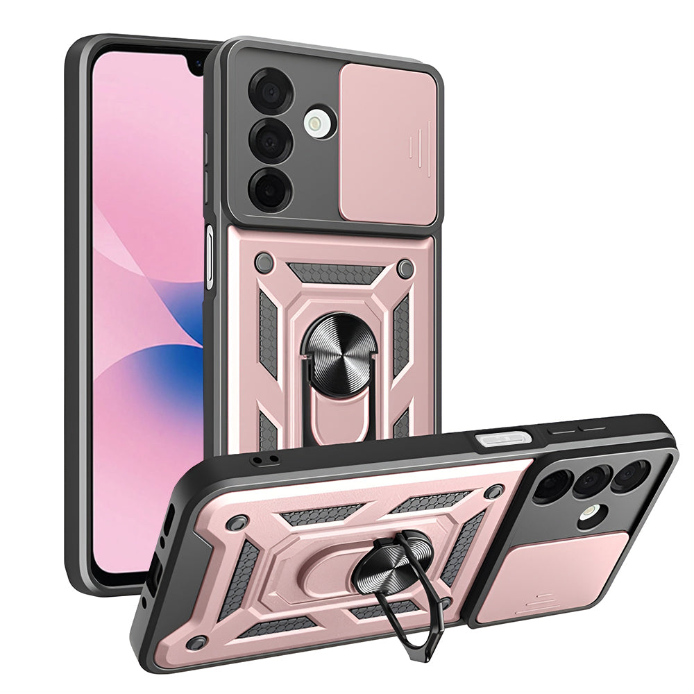 Fodral för Samsung Galaxy A27 5G, Techsuit, CamShield, Roséguld