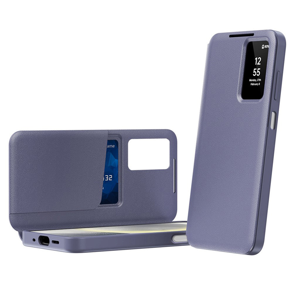 Fodral för Samsung Galaxy A27 5G, Techsuit, SmartView, Lila
