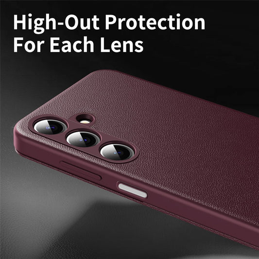 Fodral för Samsung Galaxy A27 5G, Techsuit, SmartView, Röd