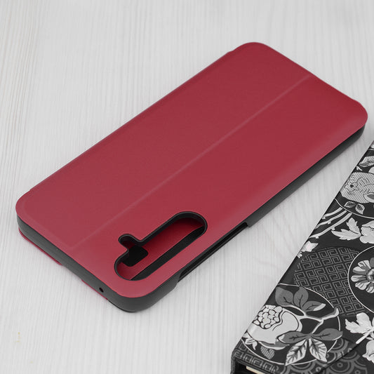 Fodral för Samsung Galaxy A35 5G A356, Techsuit, eFold, Röd