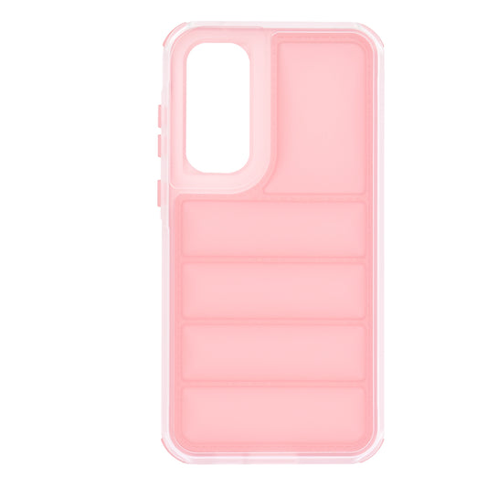Fodral för Samsung Galaxy A35 5G A356, Techsuit, Wave Shield, Rosa