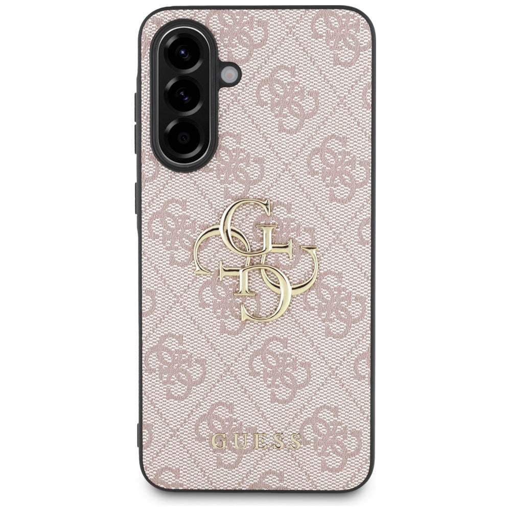 Fodral för Samsung Galaxy A36 A366, Guess, 4G Big Logo, Rosa