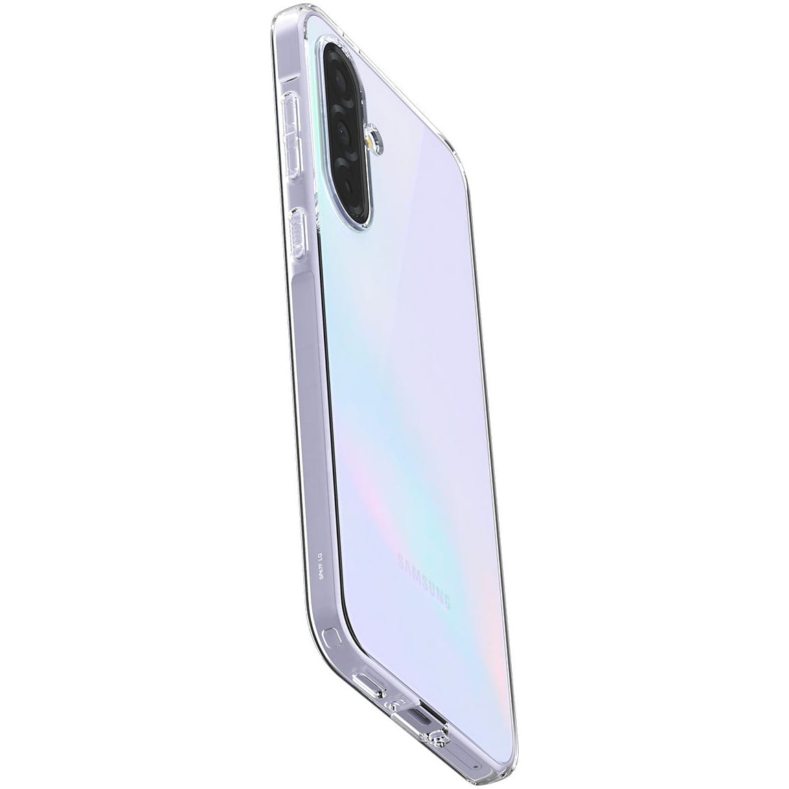 Skyddsfodral för Samsung Galaxy A36 A366, Spigen, Liquid Crystal, Transparent ACS09167