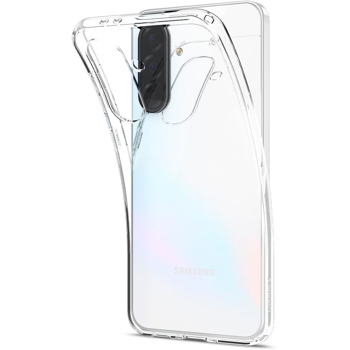 Skyddsfodral för Samsung Galaxy A36 A366, Spigen, Liquid Crystal, Transparent ACS09167