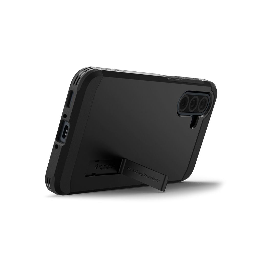 Skyddsfodral för Samsung Galaxy A36 A366, Spigen, Tough Armor, Svart