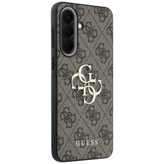 Fodral för Samsung Galaxy A37 5G, Guess, 4G Big Logo, Brun