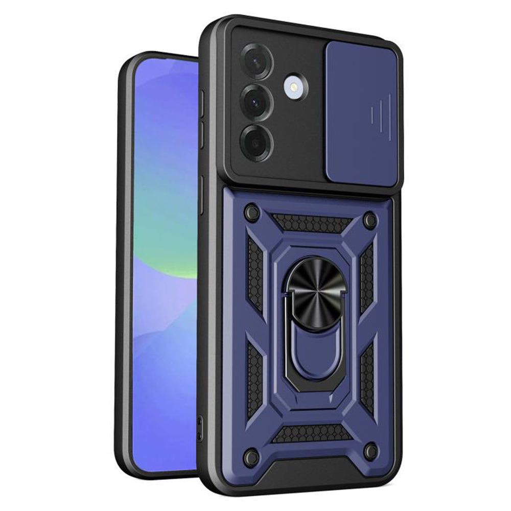 Fodral för Samsung Galaxy A37 5G, Techsuit, CamShield, Blå