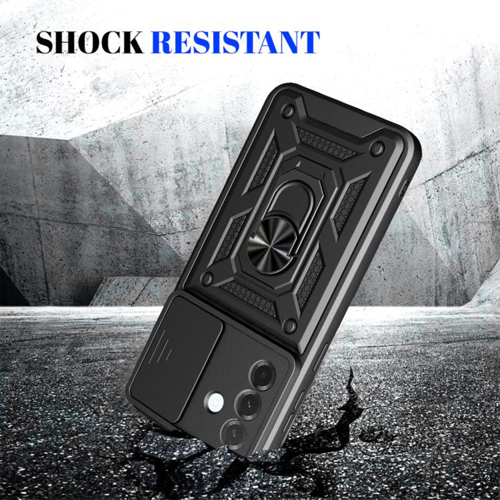 Fodral för Samsung Galaxy A37 5G, Techsuit, CamShield, Blå