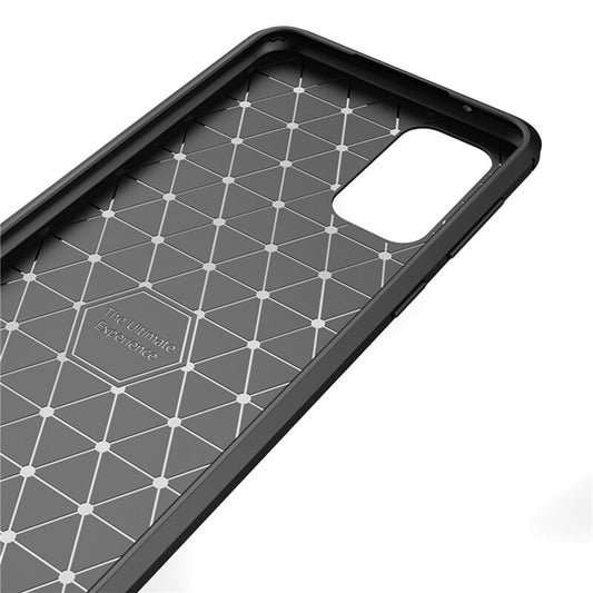 Fodral för Samsung Galaxy A53 5G A536, Techsuit, Kolfiber, Svart
