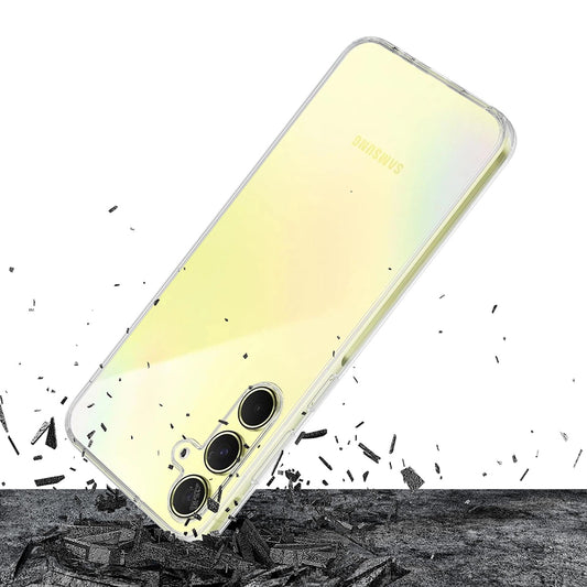 Fodral för Samsung Galaxy A55 5G A556, 3MK, Klar, Transparent