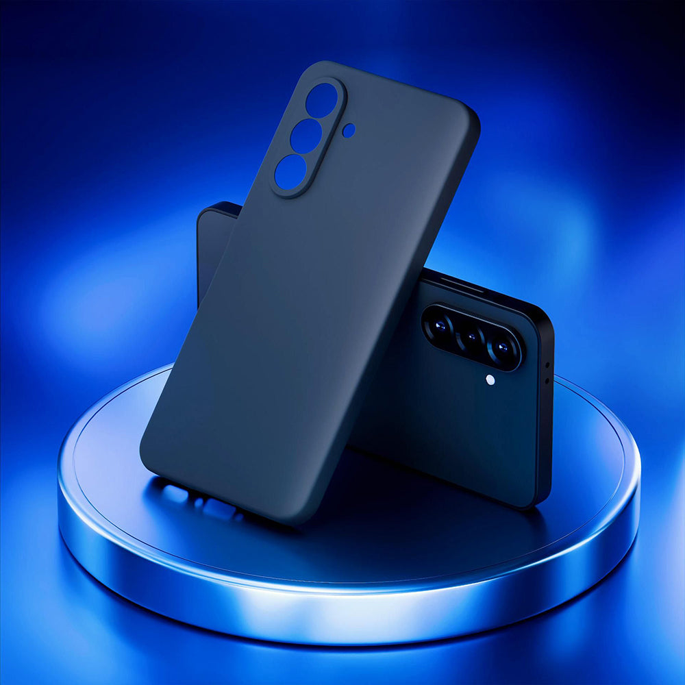Fodral för Samsung Galaxy A56 A566, 3MK, Matt svart