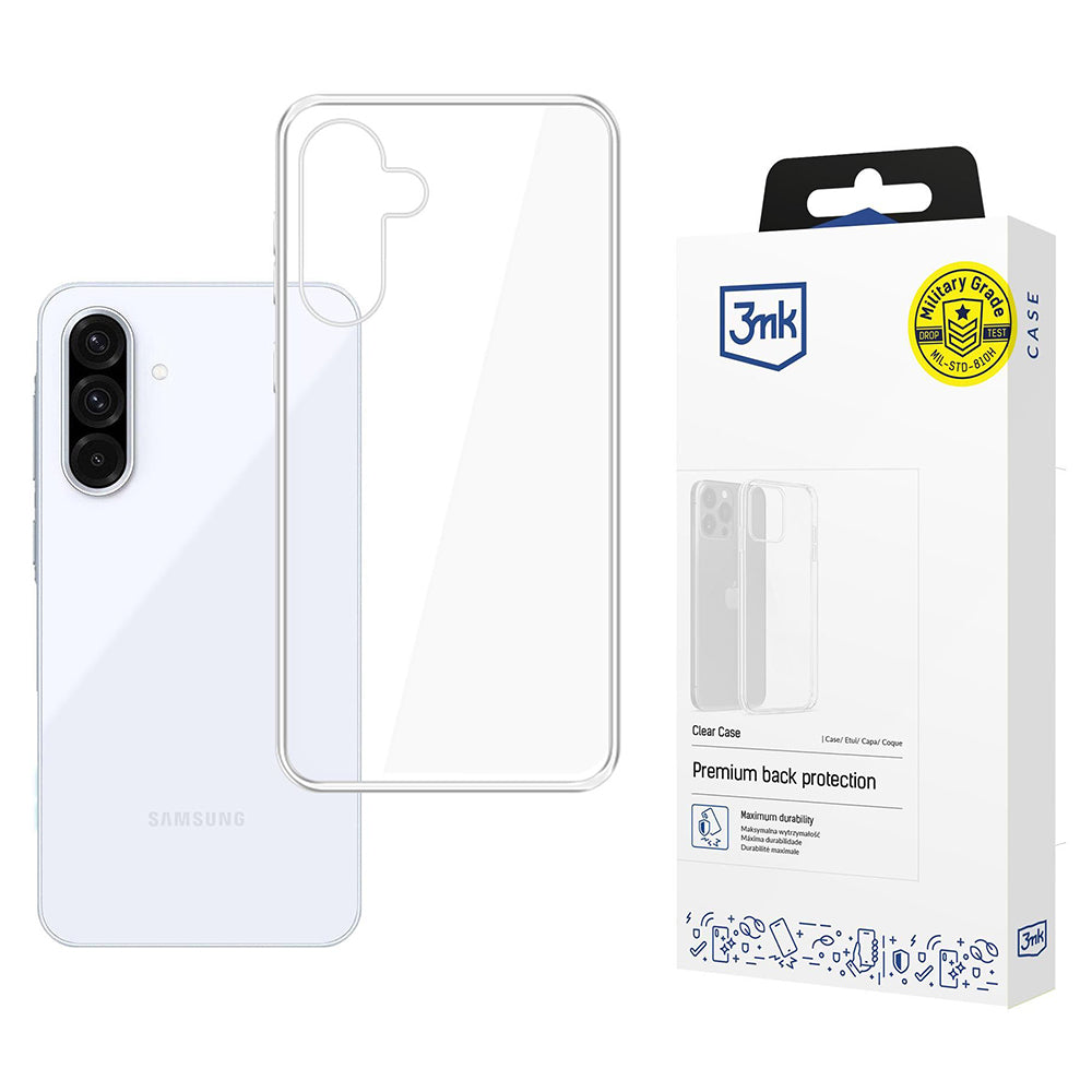 Fodral för Samsung Galaxy A56 A566 / A36 A366, 3MK, Klar, Transparent