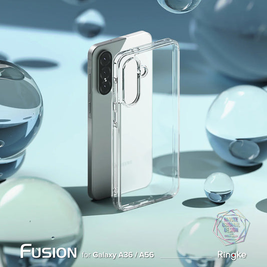 Mobilskal för Samsung Galaxy A56 A566 / A36 A366, Ringke, Fusion, Transparent