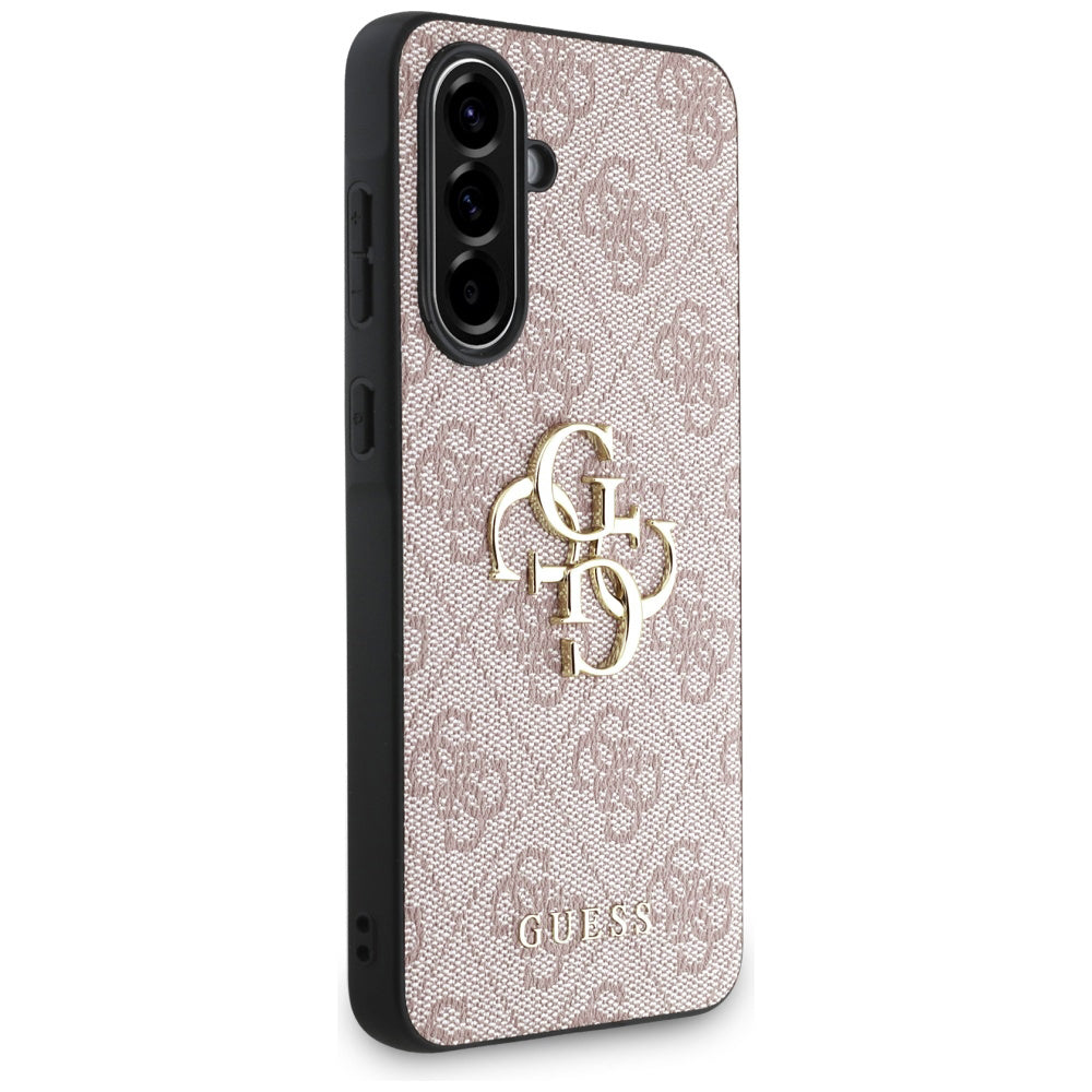 Fodral för Samsung Galaxy A56 A566, Guess, 4G Big Logo, Rosa