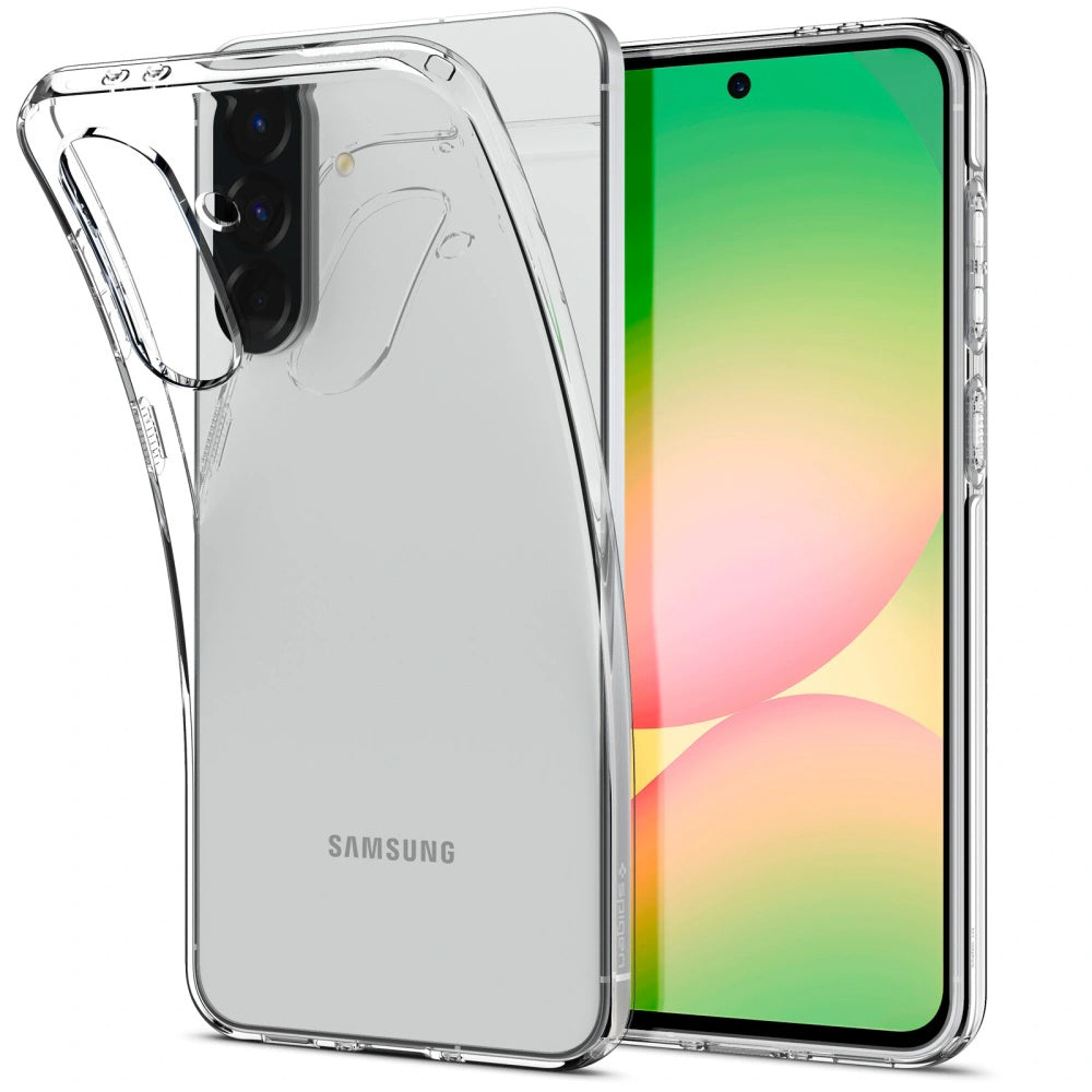 Fodral för Samsung Galaxy A56 A566, Spigen, Liquid Crystal, Transparent ACS09296