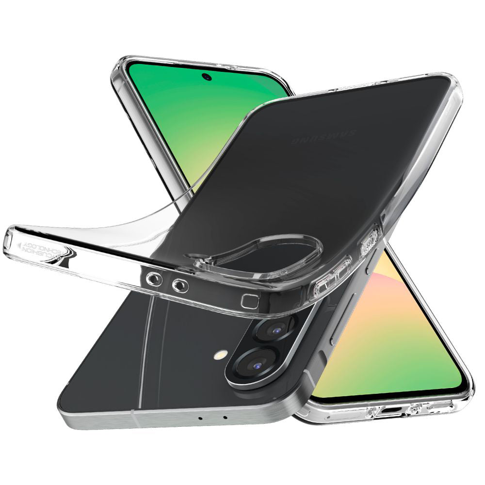 Fodral för Samsung Galaxy A56 A566, Spigen, Liquid Crystal, Transparent ACS09296