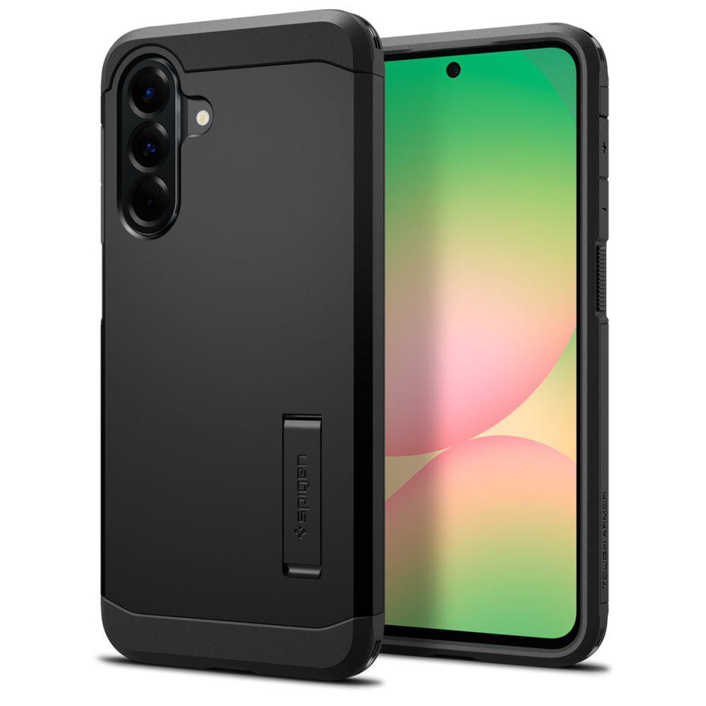 Skyddsfodral för Samsung Galaxy A56 A566, Spigen, Tough Armor, Svart ACS09294