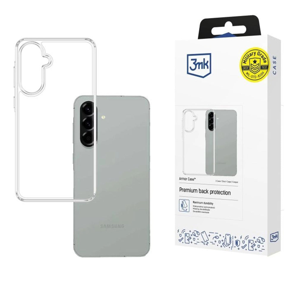 Skyddsfodral för Samsung Galaxy A57 5G, 3MK, Armor, Transparent