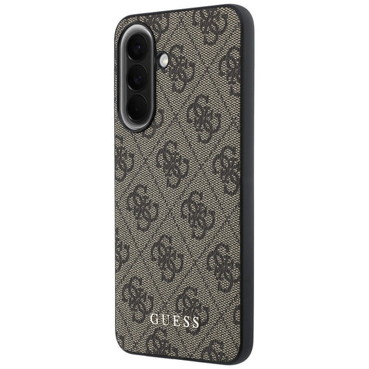 Fodral för Samsung Galaxy A57 5G, Guess, 4G Classic Logo Charm, Brun